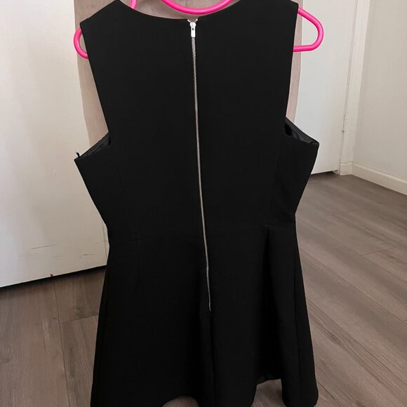 Zara Basic Womens Mini Dress L Black - Picture 5 of 5